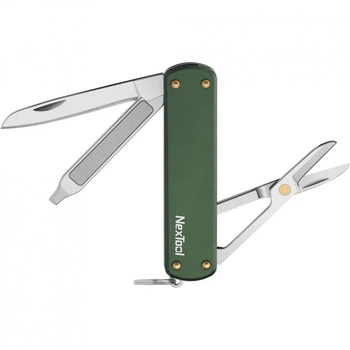 Мультитул NexTool Mini Pocket Knife зелений (NE0143) (275238)