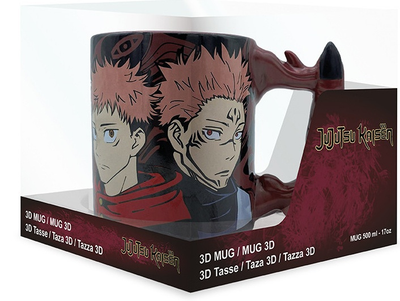 Чашка ABYstyle Jujutsu Kaisen Sukuna’s Fingers 3D 460 мл (3665361139935)