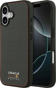 Etui Red Bull Kevlar Logo Matt MagSafe do Apple iPhone 17 Black (3666339527228)