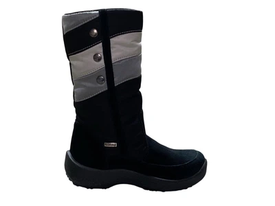 Дитячі зимові черевики для дівчинки Floare 0530A 37,5 чорний (7581)