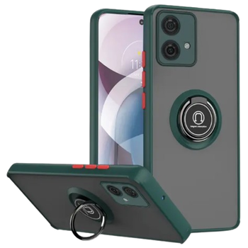 Чохол - накладка TPU Color Matte Ring для Motorola Edge 40 Neo green