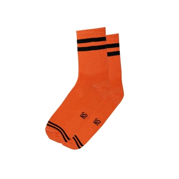 Шкарпетки NS – Nosy Stylno Everyday 2 Stripes Orange Socks Teens 44-46 Оранжеві