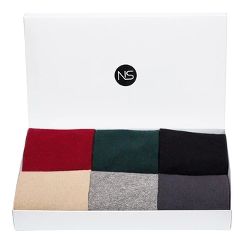 Набір Жіночих Шкарпеток NS – Nosy Stylno Everyday Classic Socks Collection 1, 6 пар 38-40 Кольорові