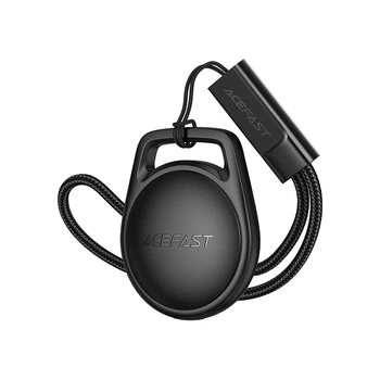 Поисковый трекер ACEFAST S2 button type positioning device single, 10-12 months standby, MFI certification, BT, black