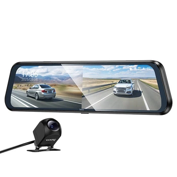 Відеореєстратор HOCO DV16 streaming media driving recorder (dual-channel with rear camera) 1080p Black