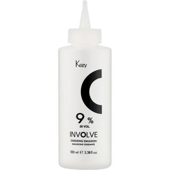 Окислительная эмульсия Kezy Involve Oxy 9% (30 Vol.) для окрашивания волос, 100 мл