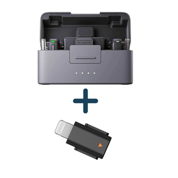 Микрофон DJI Mic Mini (CP.RN.00000433.01) + адаптер DJI Mic Mini Lightning