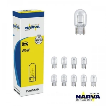 Лампа 12V (без цоколя) W5W "Narva" (17177) (уп. 10шт)