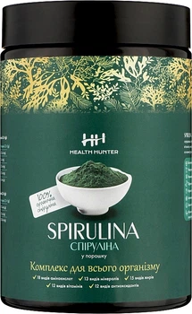 Спирулина Health Hunter порошок 300 г (0.3 кг) (4820270340554)