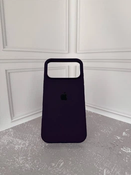 Чехол Premium Silicone Case Full для iPhone 17 Pro Elderberry