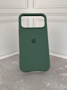 Чехол Premium Silicone Case Full для iPhone 17 Pro Pine Green