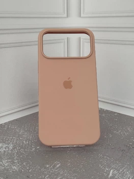 Чехол Premium Silicone Case Full для iPhone 17 Pro Max Pink Sand