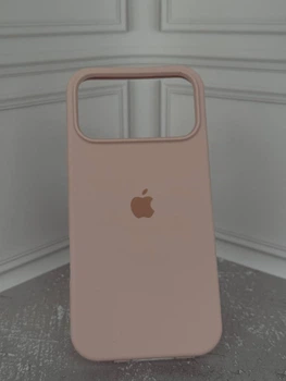Чехол Premium Silicone Case Full для iPhone 17 Pro Max Chalk Pink