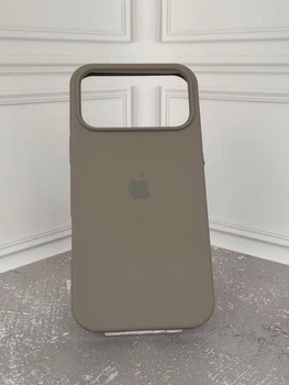 Чехол Premium Silicone Case Full для iPhone 17 Pro Max Pebble