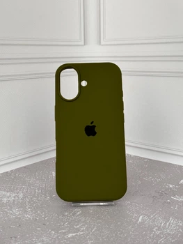 Чехол Premium Silicone Case Full для iPhone 17 Army Green