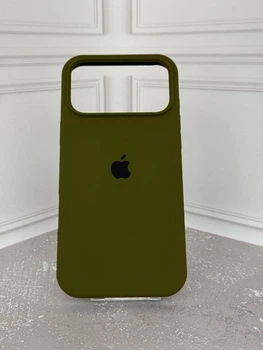 Чехол Premium Silicone Case Full для iPhone 17 Pro Army Green