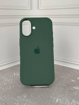 Чехол Premium Silicone Case Full для iPhone 17 Pine Green