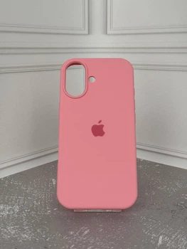 Чехол Premium Silicone Case Full для iPhone 17 Light Pink
