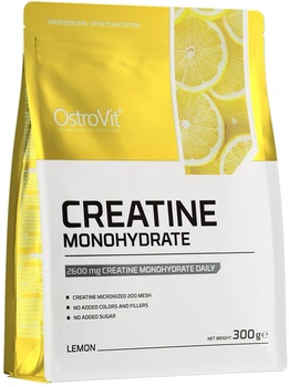Креатин моногидрат OstroVit Creatine порошок 300 г Лимон (5902232611489)