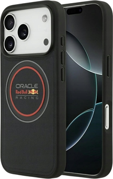 Etui Red Bull Meshed Logo And Red Ring MagSafe do Apple iPhone 17 Pro Navy Blue (3666339526955)