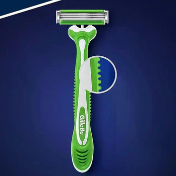Станок одноразовий Gillette Blue3 Sensitive 1 шт (7702018061761)