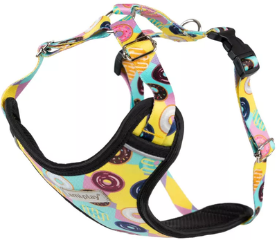 Szelki regulowane dla psa Amiplay BeHappy Discovery XL Donut (5907563298026)