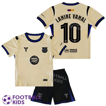 Футбольная форма для детей LAMINE YAMAL 10 Барселона 2026 FC Barcelona x Kobe Bryant Away 145-155 см (set44731-132663-4)