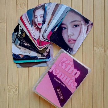 Lomo cards Ломо карты Ким Дженни Black Pink Блэк Пинк Jennie 20 зображень 16995