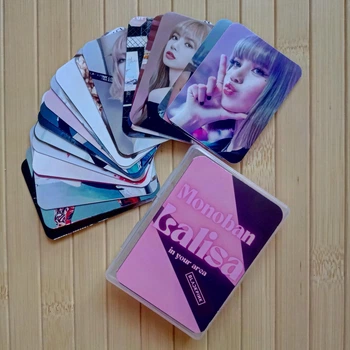 Lomo Ломо карты Лалиса Монобан Black Pink Блэк Пинк Lisa 20 зображень 17162