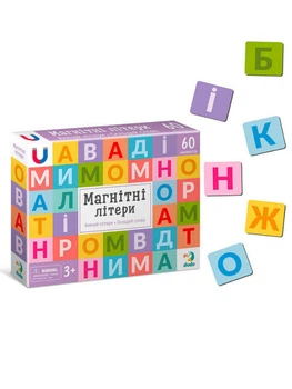 Набор магнитов Dodo 200273 магнитные буквы 60 шт (7107Н)