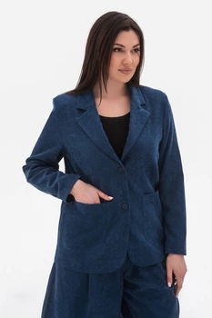 Жакет Garne 56(5XL) Синій (125023)