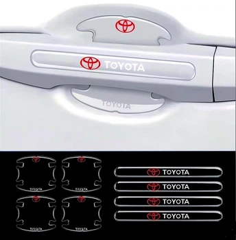 Плівка під ручку для машини Тойота набір 8 шт автомобіля Toyota