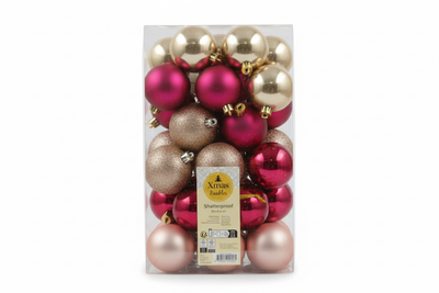 Набір ялинкових куль Xmas 30 шт. (NY4265130820250)