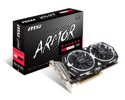 Відеокарта AMD Radeon RX 470 8GB MSI Armor OC (RX 470 ARMOR 8G OC) Б/В