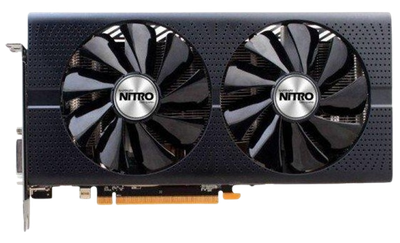 Відеокарта AMD Radeon RX 480 4GB Sapphire Nitro+ OC (11260-02) Б/В