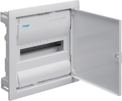 Rozdzielnica Hager Volta VU12AT 1 rząd, 12 modułów, IP30, QC (3250616614895)