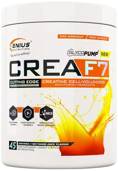 Комплекс Genius Nutrition Crea F7 порошок 405 г Зеленое яблоко (5940541554974)