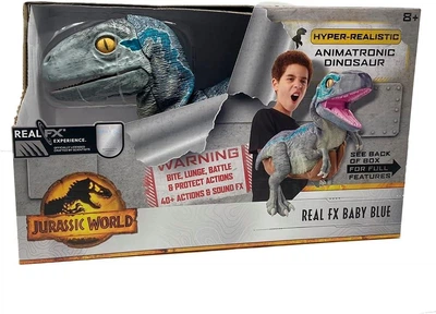 Іграшка-динозавр WOW! STUFF Jurassic World REAL FX Baby Blue