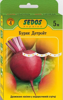 Семена на ленте Свекла Детройт, 5 м, Sedos