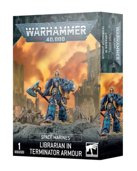 Мініатюра WARHAMMER 40000: SPACE MARINES - LIBRARIAN IN TERMINATOR ARMOUR