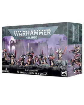 Набір мініатюр WARHAMMER 40000: BLACK TEMPLARS - PRIMARIS CRUSADER SQUAD