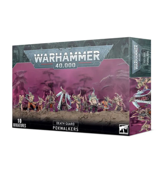 Набір мініатюр WARHAMMER 40000: DEATH GUARD - POXWALKERS