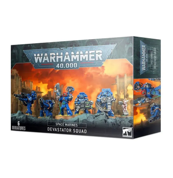 Набір мініатюр WARHAMMER 40000: SPACE MARINES - DEVASTATOR SQUAD