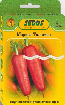 Семена на ленте Морковь Талисман, 5 м, Sedos