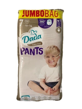 Дитячі підгузки трусики Dada Extra Care Pants розмір 7 (18+кг) – 56шт JUMBO BAG