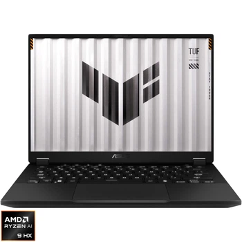 Игровой ноутбук ASUS TUF A14 FA401WU AMD Ryzen™ AI 9 HX 370 до 5, 10 ГГц, 14, 2, 5 КБ, IPS, 165 Гц, 16 ГБ LPDDR5X, 1 ТБ SSD, NVIDIA® GeForce RTX™ 4050 6 ГБ GDDR6 TGP 100 Вт, Jaeger Серый