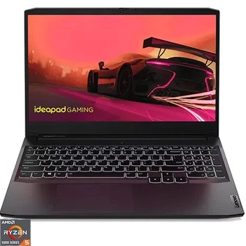 Ноутбук Lenovo IdeaPad Gaming 3 15ACH6 AMD Ryzen 5 5600H, 15, 6, Full HD, 8 ГБ, 512 ГБ SSD, NVIDIA GeForce RTX 3050 4 ГБ, Shadow Black