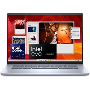Ноутбук Dell Inspiron 16 Plus 7640 Ice Blue, з 16 дисплеєм і роздільною здатністю 2. 5K, Intel Core Ultra 7- 155H, 16GB LPDDR5X RAM, 1TB SSD, Intel Arc, Windows 11 Pro
