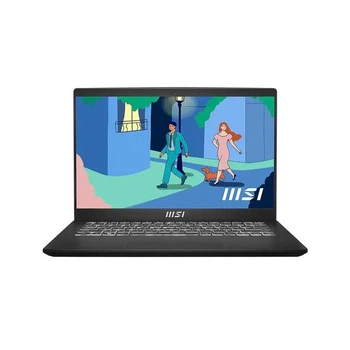Ноутбук MSI Modern 14 C12M- 025XRO, Intel Core i7- 1255U до 4. 7GHz, 14 Full HD, 16GB, SSD 512GB, Intel Iris Xe, Free Dos, Black