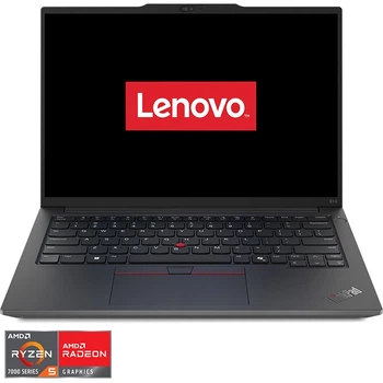 Ноутбук Lenovo ThinkPad E14 Gen 6 AMD Ryzen™ 5 7535HS до 4, 55 ГГц, 14 дюймів, WUXGA, IPS, 32 ГБ DDR5, 1 ТБ SSD, AMD Radeon™ 660M, чорний